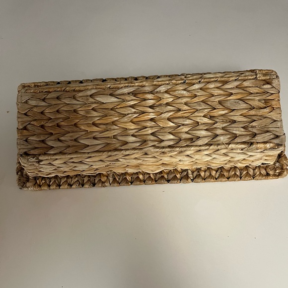 Woven Rectangular Basket - Picture 7 of 11
